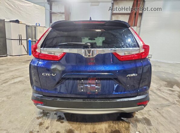 2HKRW2H53KH624446 2019 HONDA CR-V Blue Vista trasera
