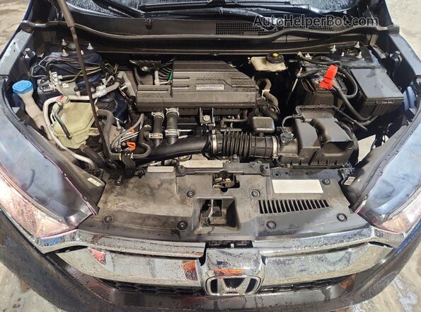 2HKRW2H53KH624446 2019 HONDA CR-V Blue Vista del compartimento del motor