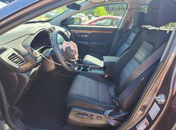 2HKRW2H53MH601588 2021 HONDA CR-V Серый Вид салона спереди