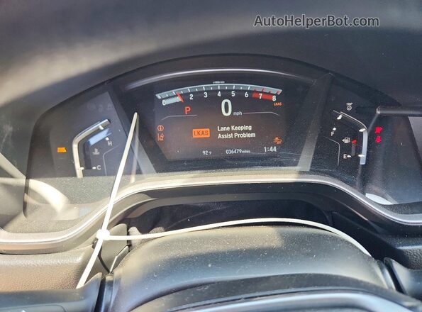 2HKRW2H53MH601588 2021 HONDA CR-V Серый Вид щитка приборов