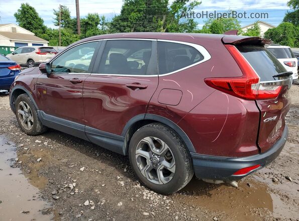 2HKRW2H54HH616476 2017 HONDA CR-V Красный Задняя левая четверть