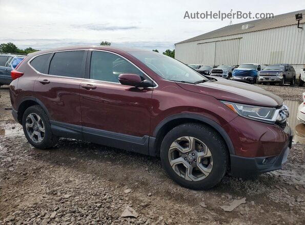 2HKRW2H54HH616476 2017 HONDA CR-V Красный Передняя правая четверть