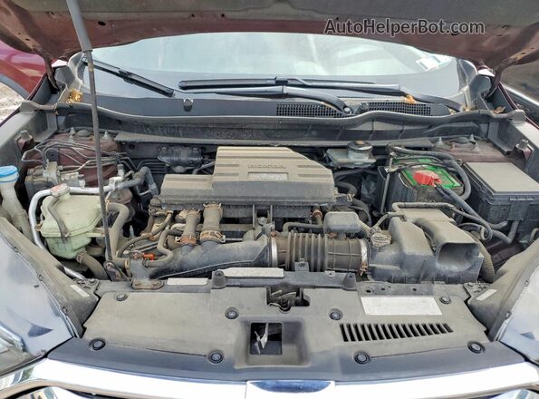 2HKRW2H54HH616476 2017 HONDA CR-V Красный Вид подкапотного пространства