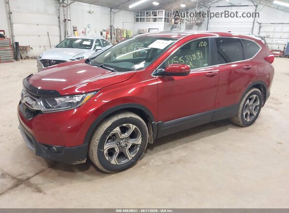 2HKRW2H54KH627601 2019 HONDA CR-V Оранжевый Передняя левая четверть