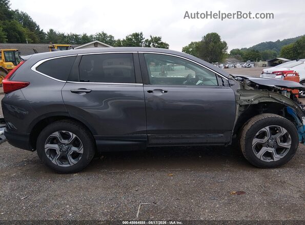 2HKRW2H54KH641210 2019 HONDA CR-V Gray 360 interior view