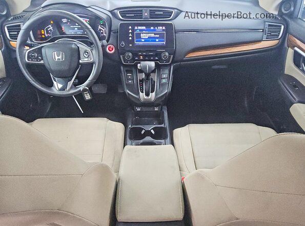 2HKRW2H54LH688321 2020 HONDA CR-V White Вид панелі приладів