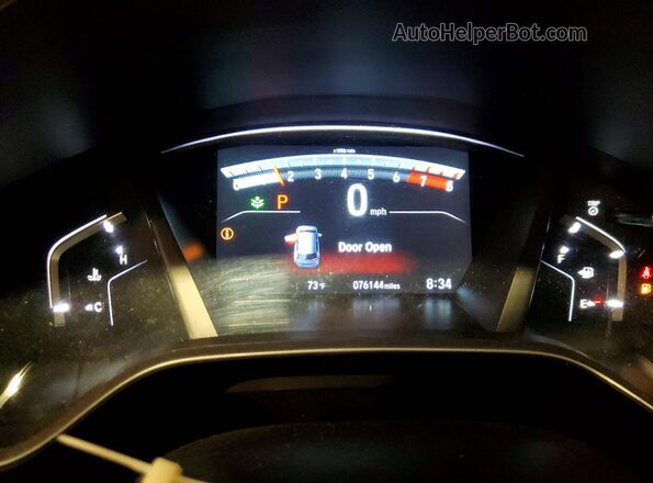 2HKRW2H54MH682293 2021 HONDA CR-V Серый Вид щитка приборов