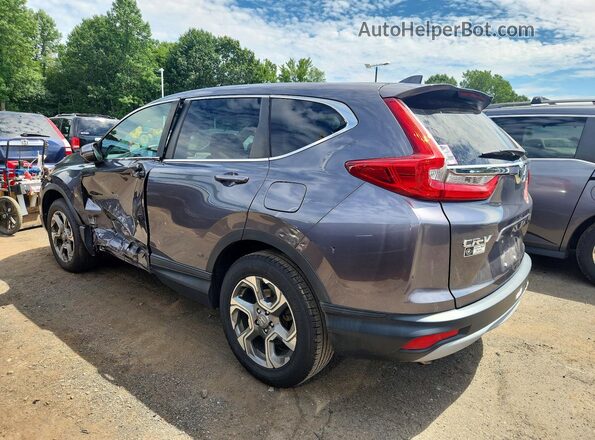 2HKRW2H55KH638607 2019 HONDA CR-V Серый Задняя левая четверть