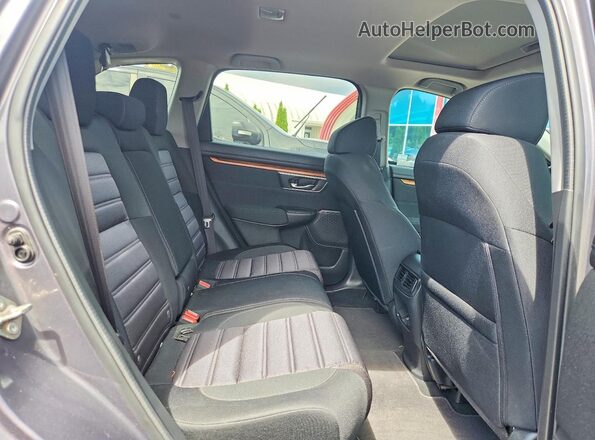 2HKRW2H55KH638607 2019 HONDA CR-V Серый Вид задней части салона
