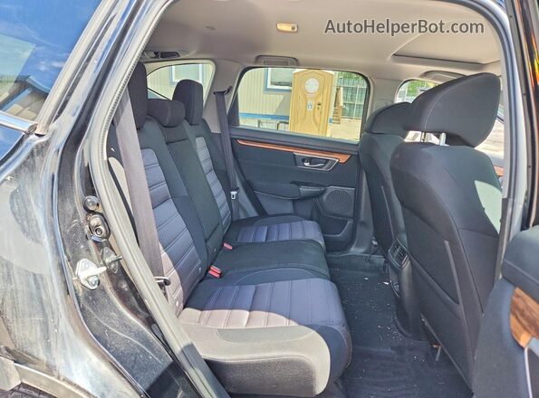 2HKRW2H55NH622072 2022 HONDA CR-V Black Սալոնի հետևի տեսք