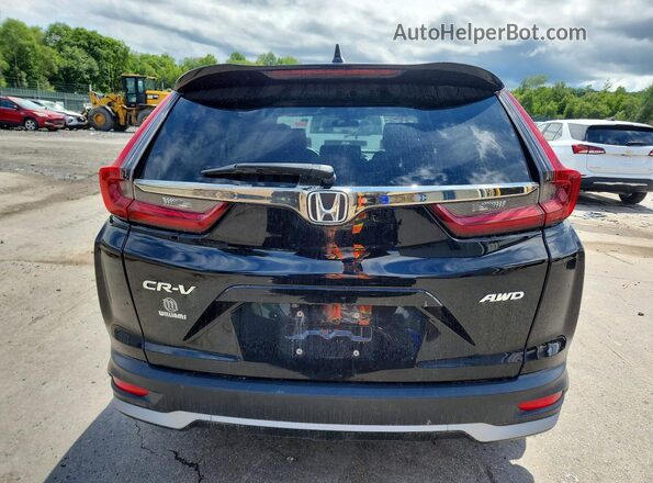 2HKRW2H55NH622072 2022 HONDA CR-V Black Հետևի տեսք
