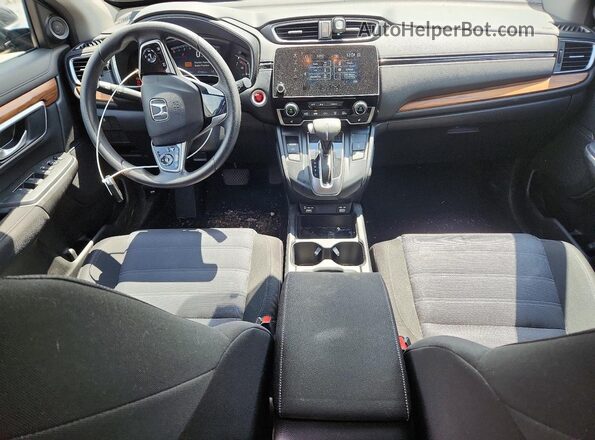 2HKRW2H55NH622072 2022 HONDA CR-V Black Առջևի վահանակի տեսք