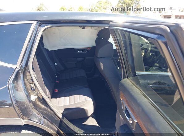 2HKRW2H55NH632276 2022 HONDA CR-V Black Widok naklejki z numerem VIN