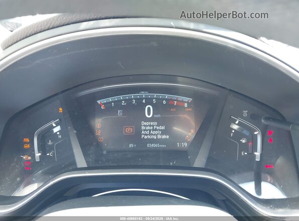 2HKRW2H55NH632276 2022 HONDA CR-V Black Widok tylnych siedzeń