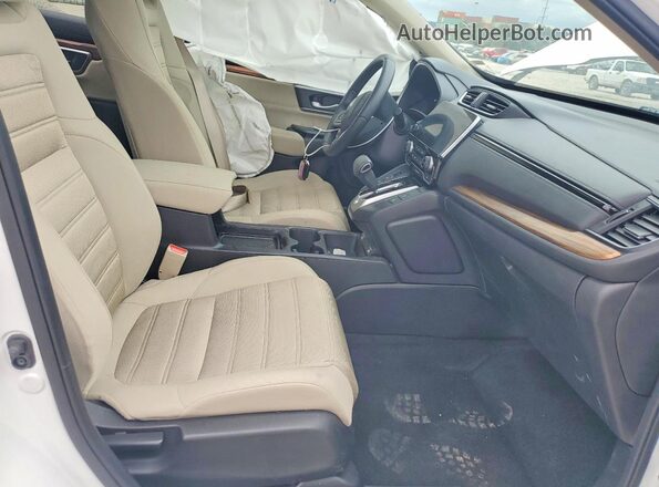 2HKRW2H55NH655704 2022 HONDA CR-V White წინა სალონის ხედი