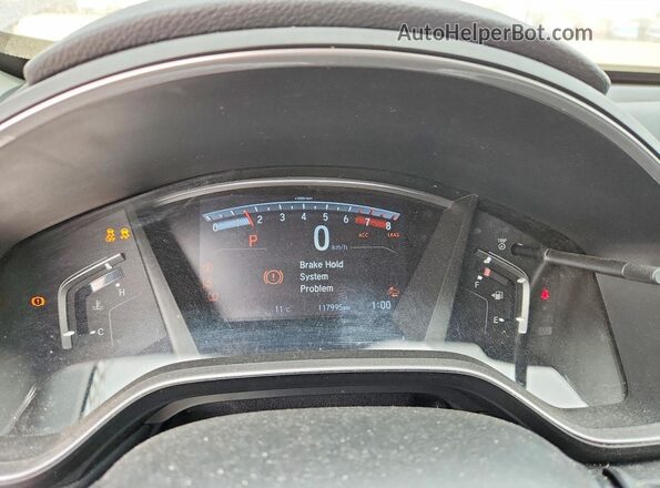 2HKRW2H56JH122402 2018 HONDA CR-V Blue Սարքավորումների վահանակի տեսք