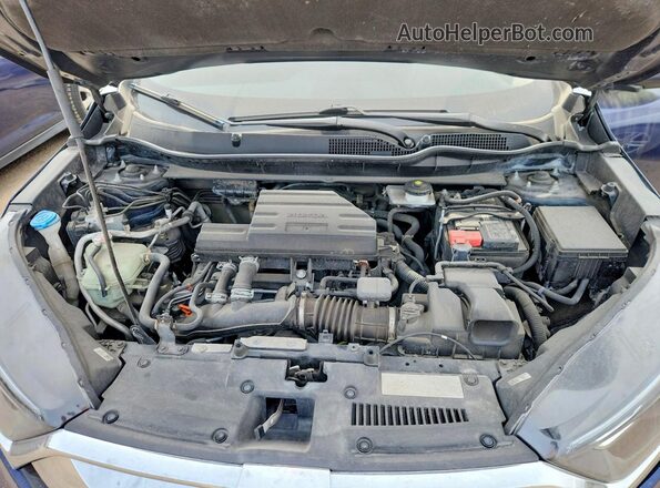 2HKRW2H56JH122402 2018 HONDA CR-V Blue Շարժիչի բաժամունքի տեսք
