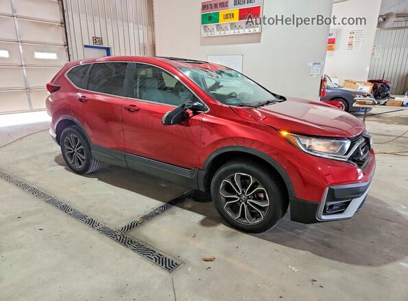 2HKRW2H56LH654607 2020 HONDA CR-V Red Передня права чверть