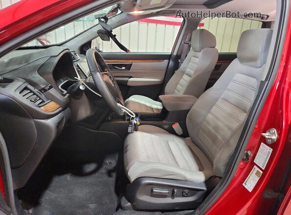 2HKRW2H56LH654607 2020 HONDA CR-V Red Вид салону спереду
