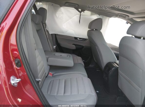 2HKRW2H56NH671412 2022 HONDA CR-V Red Widok naklejki z numerem VIN