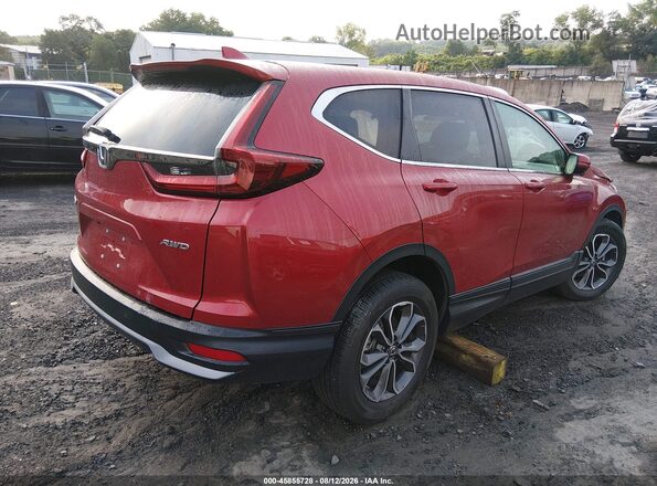 2HKRW2H56NH671412 2022 HONDA CR-V Red Tył prawy