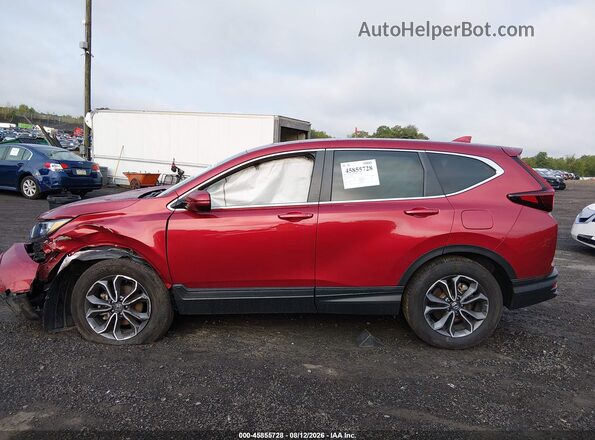 2HKRW2H56NH671412 2022 HONDA CR-V Red Widok wnętrza 360 stopni