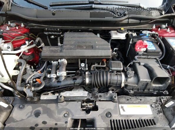 2HKRW2H56NH671412 2022 HONDA CR-V Red Widok z tyłu