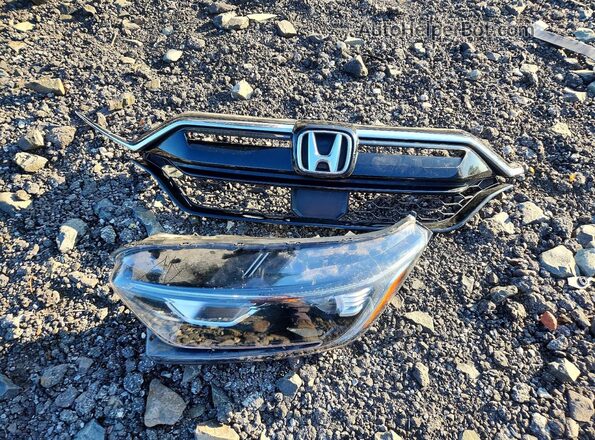 2HKRW2H58MH633307 2021 HONDA CR-V Gray Widok naklejki z numerem VIN