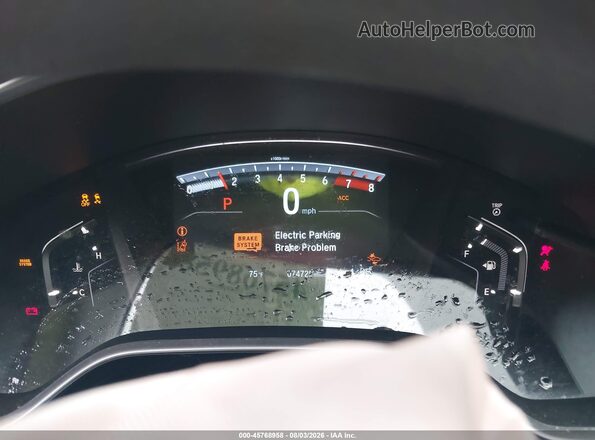 2HKRW2H59HH616070 2017 HONDA CR-V Серый Вид задних сидений