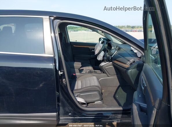 2HKRW2H59HH654530 2017 HONDA CR-V Черный Вид салона спереди