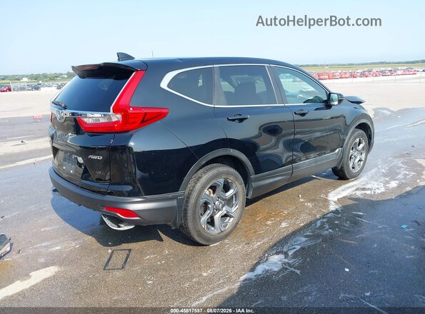 2HKRW2H59HH654530 2017 HONDA CR-V Черный Задняя правая четверть