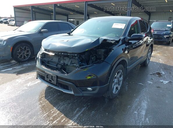 2HKRW2H59HH654530 2017 HONDA CR-V Черный Вид спереди