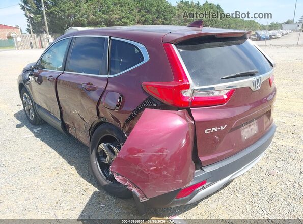 2HKRW2H59JH620657 2018 HONDA CR-V Burgundy Trasero izquierdo