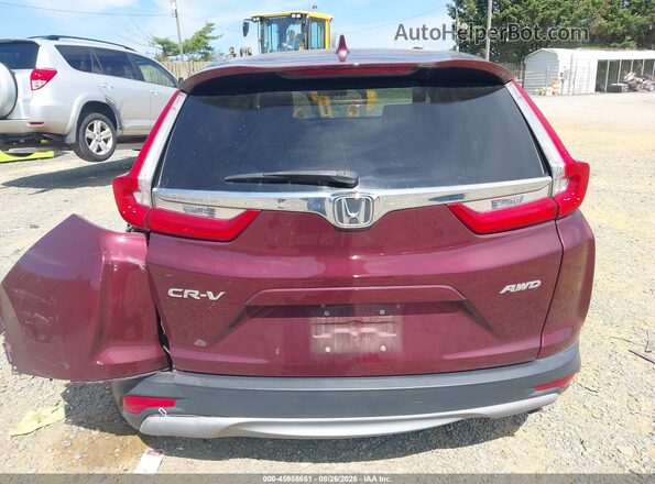 2HKRW2H59JH620657 2018 HONDA CR-V Burgundy 