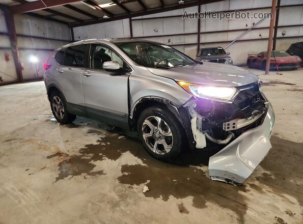 2HKRW2H59JH686187 2018 HONDA CR-V Серебряный Передняя правая четверть