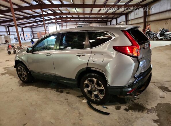 2HKRW2H59JH686187 2018 HONDA CR-V Серебряный Задняя левая четверть