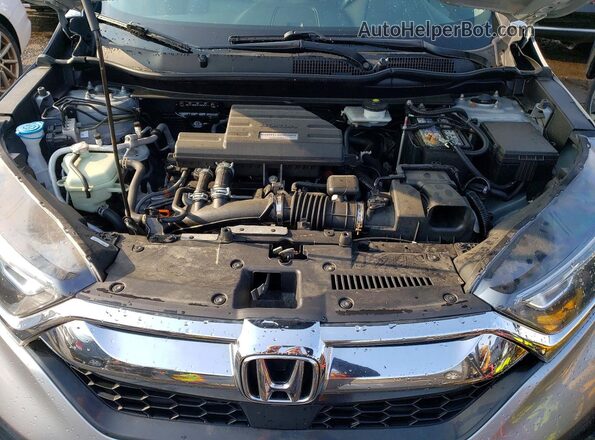 2HKRW2H59KH633152 2019 HONDA CR-V Silver ძრავის განყოფილების ხედი