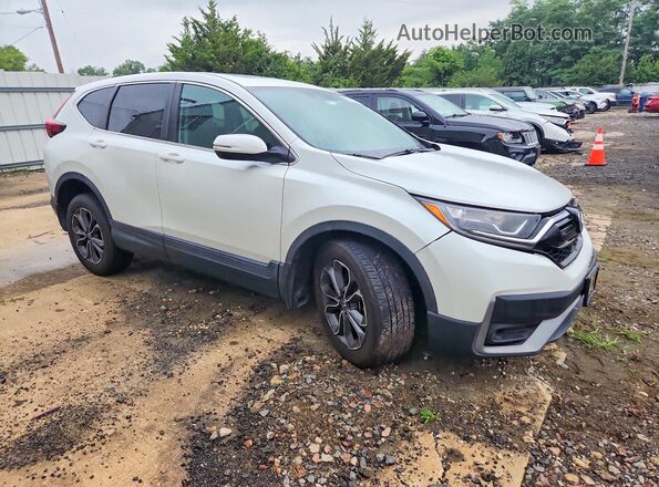 2HKRW2H5XMH621532 2021 HONDA CR-V Белый Передняя правая четверть