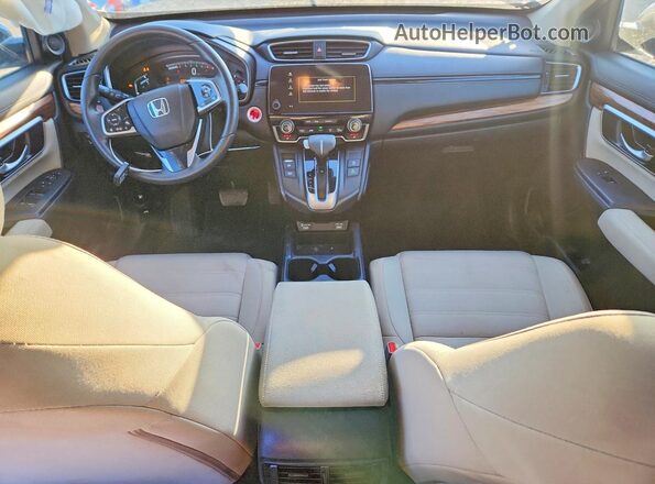 2HKRW2H5XNH631799 2022 HONDA CR-V White Widok deski rozdzielczej
