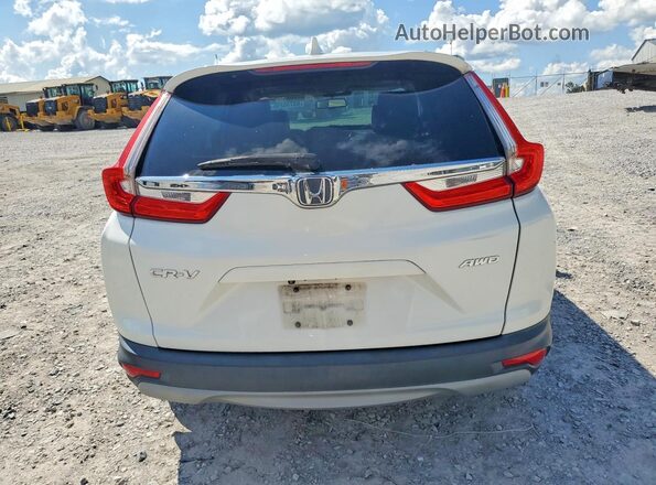 2HKRW2H80JH612957 2018 HONDA CR-V White Vista trasera