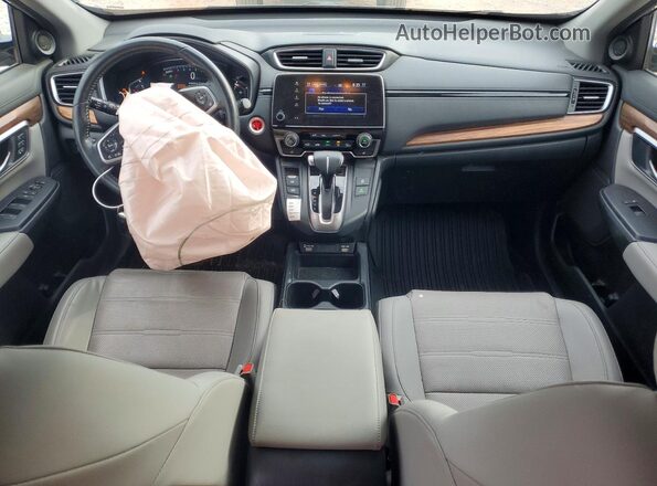 2HKRW2H80MH632520 2021 HONDA CR-V Silver Widok deski rozdzielczej