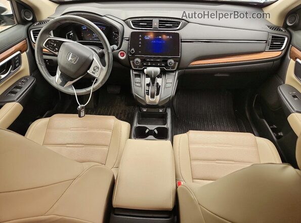 2HKRW2H80MH662830 2021 HONDA CR-V White წინა პანელის ხედი
