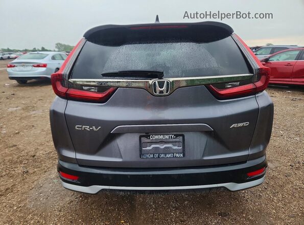2HKRW2H81NH617574 2022 HONDA CR-V Gray უკანა ხედი