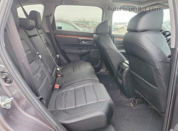 2HKRW2H81NH617574 2022 HONDA CR-V Gray უკანა სავარძლების ხედი