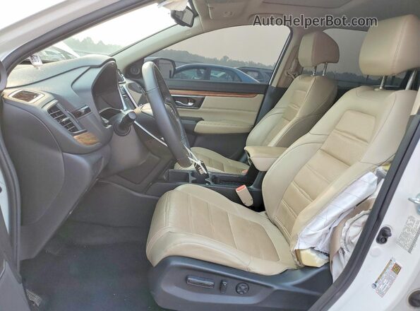 2HKRW2H81NH653670 2022 HONDA CR-V White წინა სალონის ხედი
