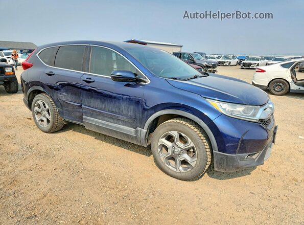 2HKRW2H82HH620505 2017 HONDA CR-V Blue Передня права чверть