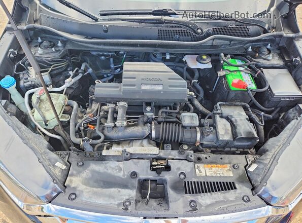 2HKRW2H82KH625355 2019 HONDA CR-V Black Rear interior view