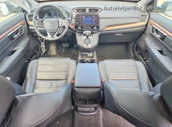 2HKRW2H82KH625355 2019 HONDA CR-V Black Dashboard view