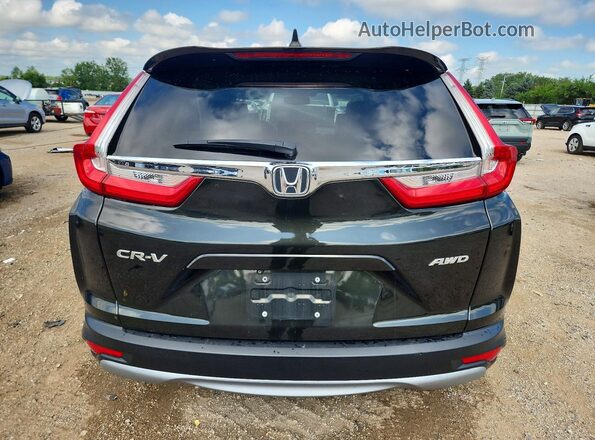2HKRW2H82KH625355 2019 HONDA CR-V Black Rear view