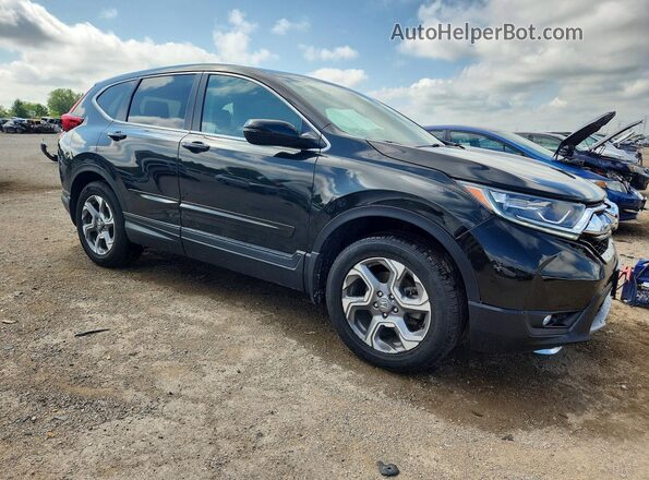 2HKRW2H82KH625355 2019 HONDA CR-V Black Front right